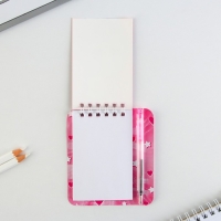 Блокнот и мини ручка &laquo;С 8 Марта. Зайка&raquo;