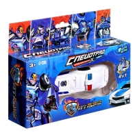 Робот «Полицейская машина», трансформируется Робот «Полицейская машина», трансформируется