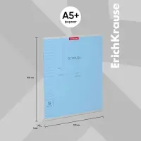 Тетрадь 18 листов в линейку, ErichKrause &laquo;Классика&raquo; обложка мелованный картон, МИКС