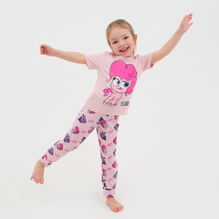 Пижама детская для девочки My Little Pony, рост 86-92 Пижама детская для девочки My Little Pony, рост 86-92