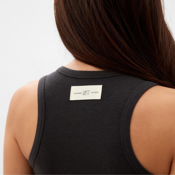 Топ женский MIST onesize, цвет тёмно-серый