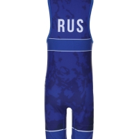 Трико борцовское FIGHT EMPIRE, WT500B, синее, размер 150