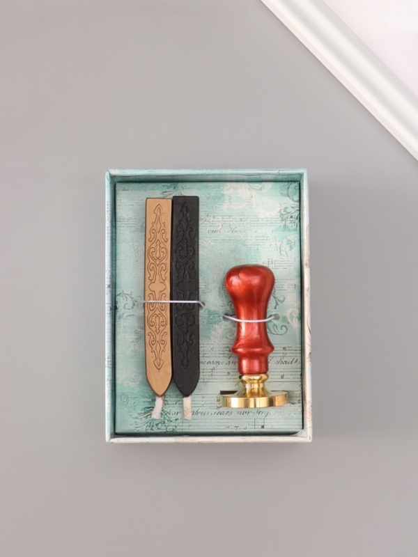 Сургучный набор Сургучный набор "Старый город" печать, ручка, сургуч 12,5х10х3,6 см