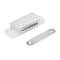 Магнит мебельный M003W, 72&times;13, большой, белый