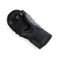 Перчатки для ММА гибрид FIGHT EMPIRE, BLACK-L, чёрные, размер L