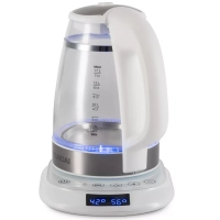 Чайник HYK-G5507 1.7л. 2200Вт белый