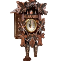 Часы настенные с кукушкой &laquo;Праздник осени&raquo;, плавный ход, 22.5&times;11.5&times;5.5 см