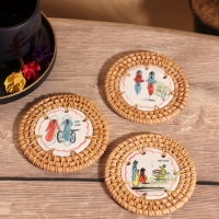 Подставка под горячее, 10 см МИКС