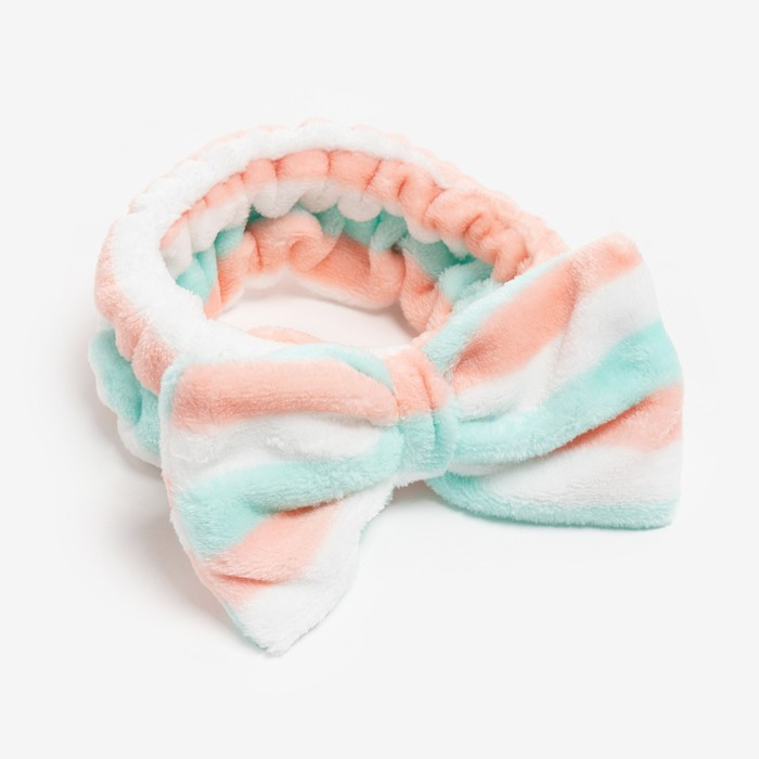 Набор для бани и ванной Этель Набор для бани и ванной Этель "Полосы" полотенце-парео 75*120 см+повязка