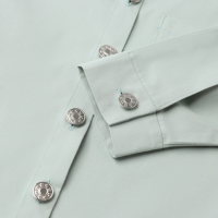 Рубашка детская MINAKU: Jeans collection, цвет мятный, рост 110 см