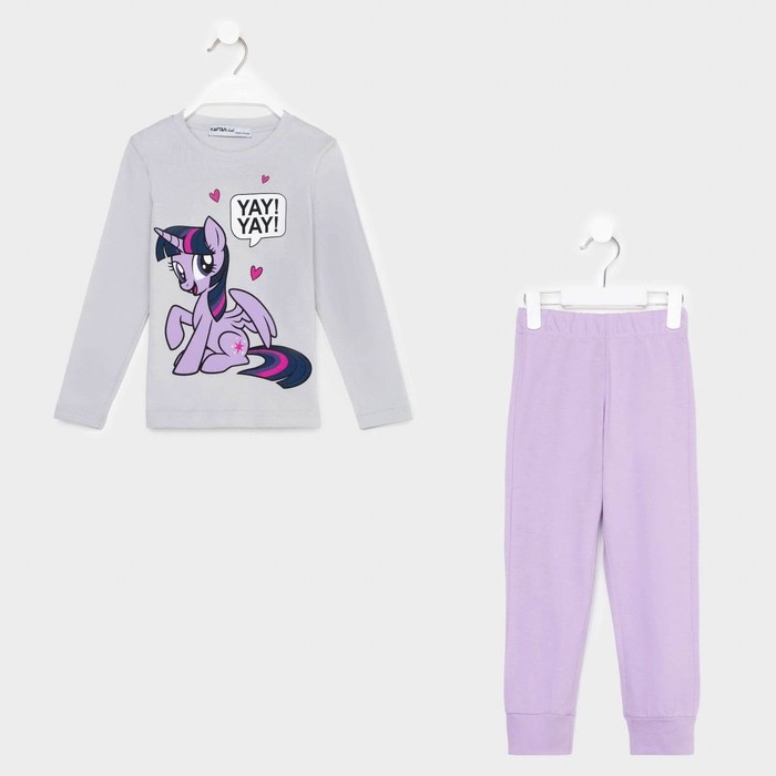 Пижама детская для девочки My Little Pony, рост 86-92 Пижама детская для девочки My Little Pony, рост 86-92