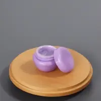 Баночки для хранения, фасовка 3 шт., 5 мл, фиолетовые, зелёные, синие