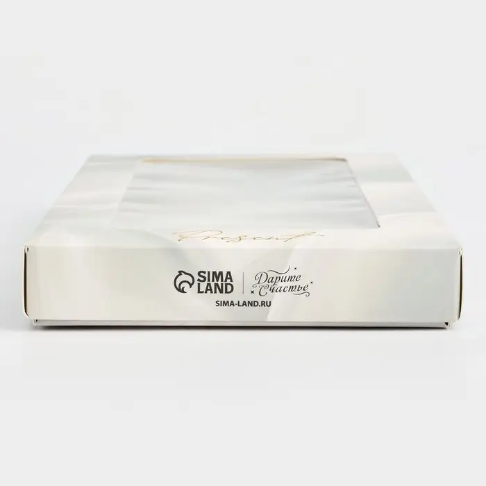 Коробка для шоколада &laquo;Нежность&raquo;, с окном, 9.4 х 1.7 х 18.4 см