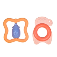 Набор погремушек с прорезывателем &laquo;Овощной микс&raquo;, 2 шт