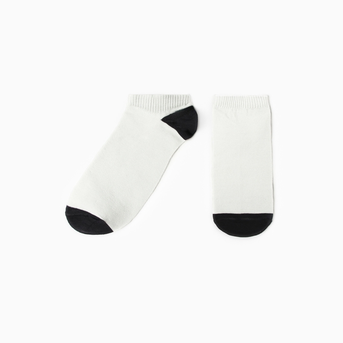 Носки мужские, цвет белый, размер 25 Носки мужские, цвет белый, размер 25