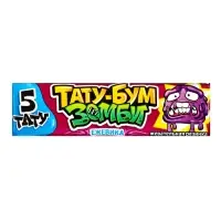 Жевательная резинка в пластинках с татуировками "ТАТУ-БУМ ЗОМБИ" ассорти 12,5гр