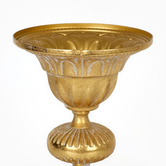 Подсвечник металл «Ярусы» для одной свечи 16 х 16 х 25 см Подсвечник металл «Ярусы» для одной свечи 16 х 16 х 25 см