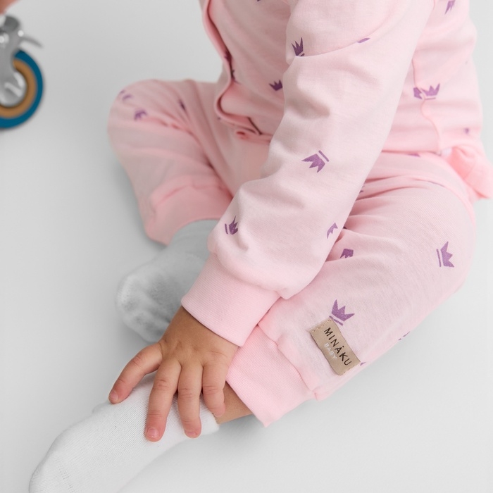 Кофточка детская MINAKU, цвет розовый, рост 86-92 см