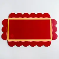 Коробка для кондитерских изделий с PVC крышкой &laquo;Удачного Нового года&raquo;, 10.5 х 21 х 3 см