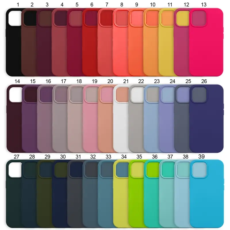 Чехол iPh 13 Pro Max Silicon Сase APL WS (без лого) без возврата и обмена