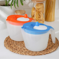 Сушилка для зелени с мерным кувшином, 1950 мл, 23&times;17&times;15 см, цвет МИКС