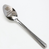 Ложка подарочная на открытке "Самая прекрасная", 3 х 14 см