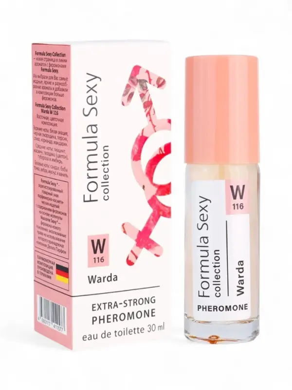Туалетная вода женская с феромонами Formula Sexy collection Warda W116, 30 мл