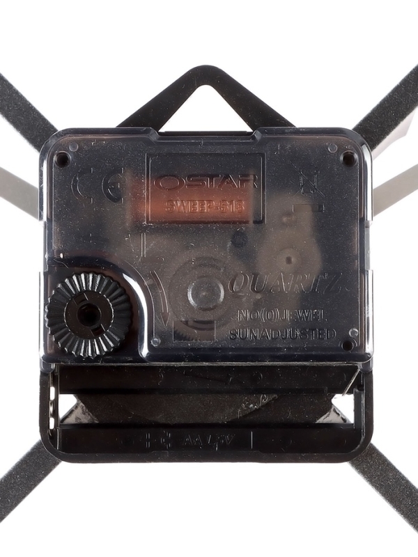 Часы настенные интерьерные &laquo;Гармошка&raquo;, плавный ход, d-40 см, белые