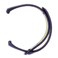 Ремешок Luazon для фитнес-браслета Mi Band 8, с перфорацией, чёрно-зелёный