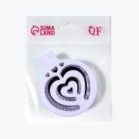 Расчёска массажная, складная, с зеркалом, d = 6,6 см, цвет сиреневый Расчёска массажная, складная, с зеркалом, d = 6,6 см, цвет сиреневый