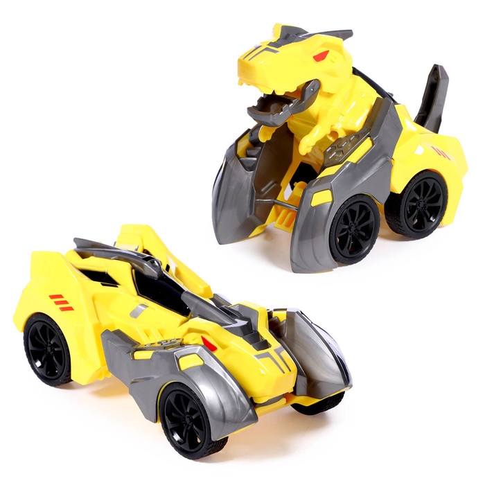 Робот инерционный &laquo;Раптор&raquo;, трансформируется, цвет МИКС