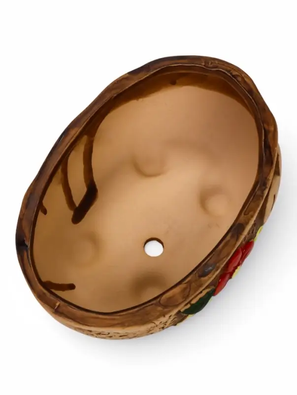 Декоративный горшок для цветов LOVE, 17&times;11.5&times;7 см, керамический, Greengo