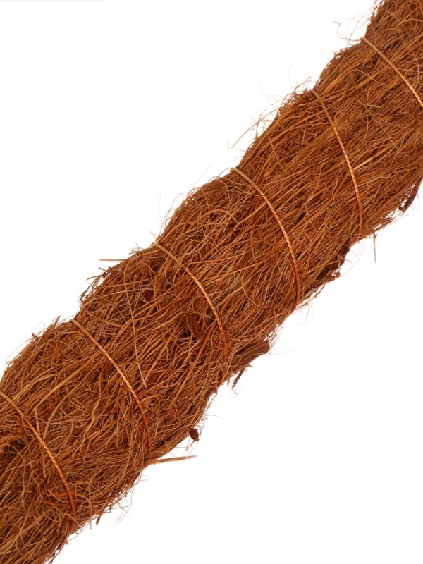 Опора для комнатнных цветов, h=120 см, d=2.5 см, пластик, кокосовая оплётка, Greengo Опора для комнатнных цветов, h=120 см, d=2.5 см, пластик, кокосовая оплётка, Greengo