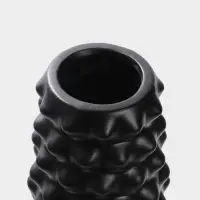 Ваза напольная керамика "Ларго" 57х13 см, чёрный