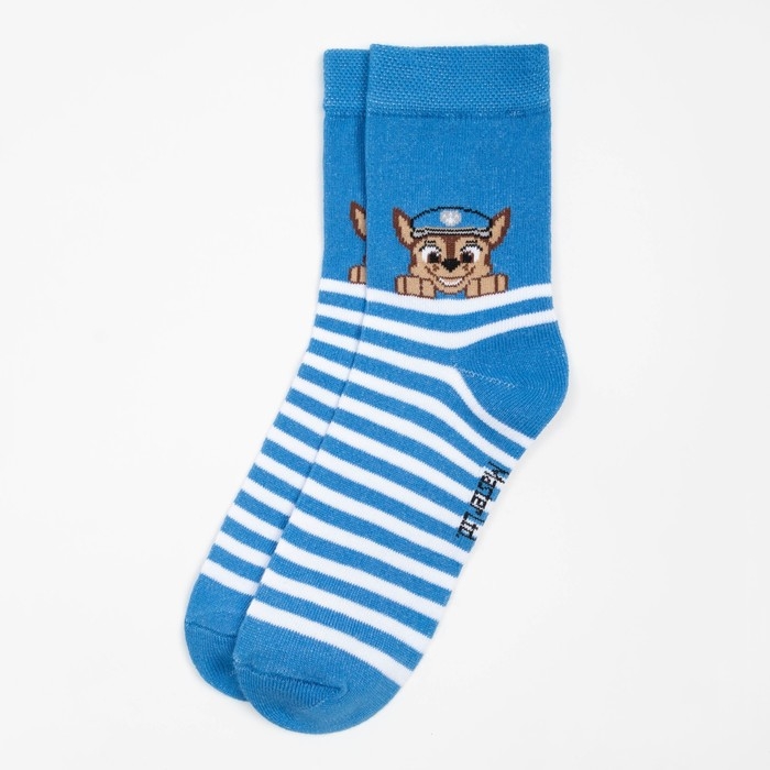 Носки PAW PATROL &laquo;Гончик&raquo;, цвет синий, 14-16 см