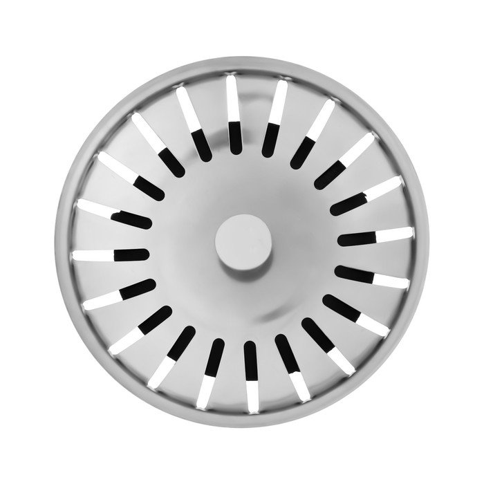 Сеточка сменная ZEIN engr, для кухонной мойки 3 1/2", нержавеющая сталь