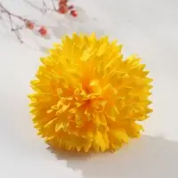 Мыльные лепестки для ванны &laquo;Бутон гвоздики. Жёлтый&raquo;, подарочный, 6&times;6&times;5 см