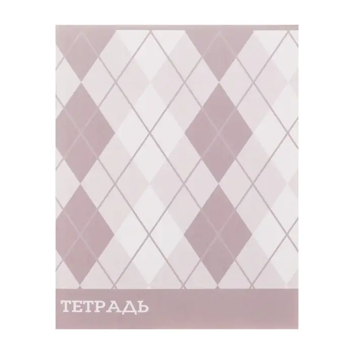 Тетрадь 48 листов в клетку Calligrata &laquo;Стильные узоры&raquo;, обложка мелованный картон, блок офсет, МИКС