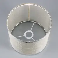 Абажур E27 серый 25х25х20см