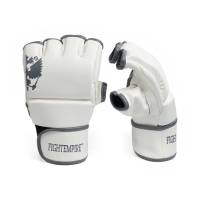 Перчатки для ММА боевые FIGHT EMPIRE, PRIDE, белые, размер L Перчатки для ММА боевые FIGHT EMPIRE, PRIDE, белые, размер L