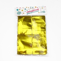 Праздничный занавес &laquo;Блеск&raquo;, р. 200 х 100 см, цвет золотой