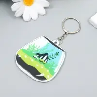 Брелок PVC "Флорариум" 6,2х5,8 см