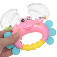 Погремушка &laquo;Крабик&raquo;, цвет МИКС, Крошка Я, 12 см