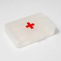 Таблетница &laquo;Быстрая аптечка&raquo;, 6 секций, 8,7 &times; 5,5 &times; 1,8 см, цвет прозрачный