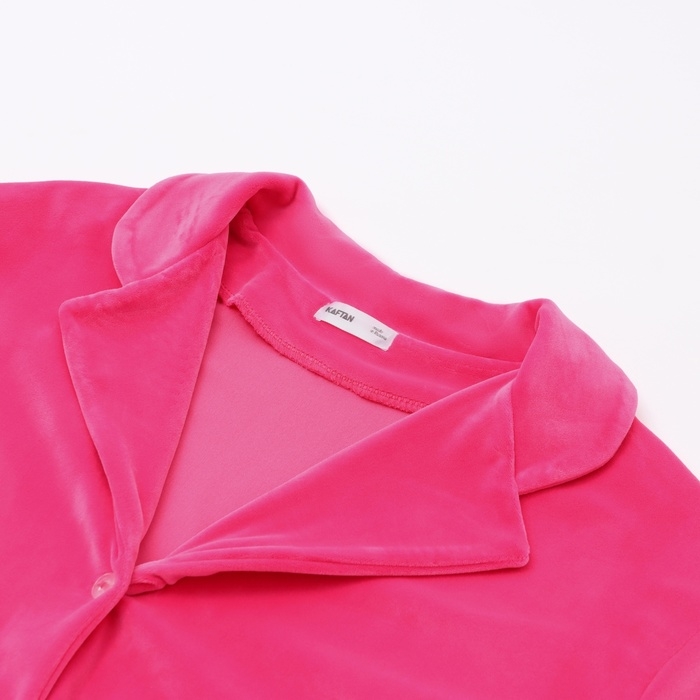 Костюм женский (рубашка и брюки) KAFTAN Plushy р. 52-54, фуксия