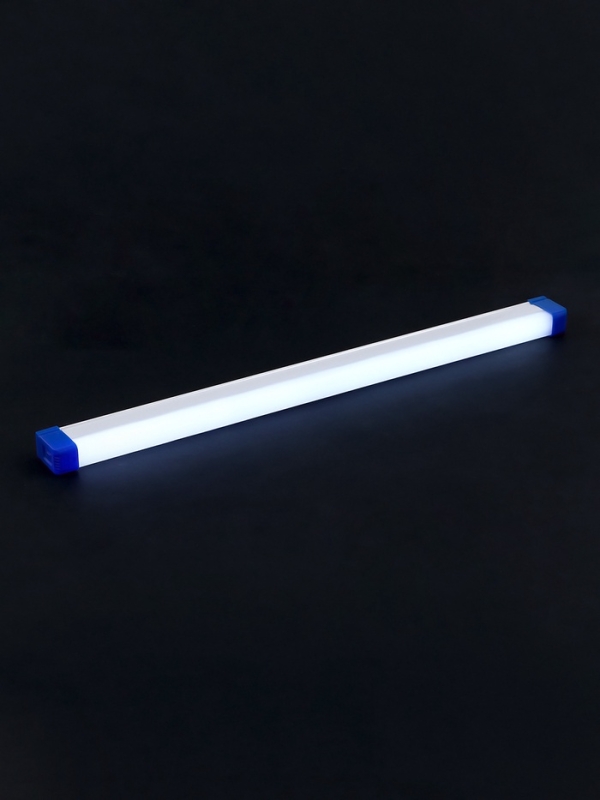 Светильник светодиодный Т5, от аккум. батареи, 8 Вт, 57 см, 6500К