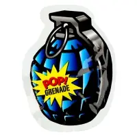 Прикол бомбочка &laquo;Граната&raquo; 12 &times; 9 &times; 1 см, цвета МИКС