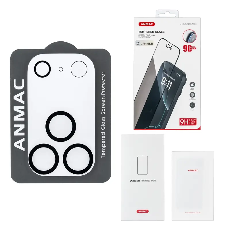 Защитное стекло для камеры iPh 17 Pro (6.3) ANMAC  Арт.1137580