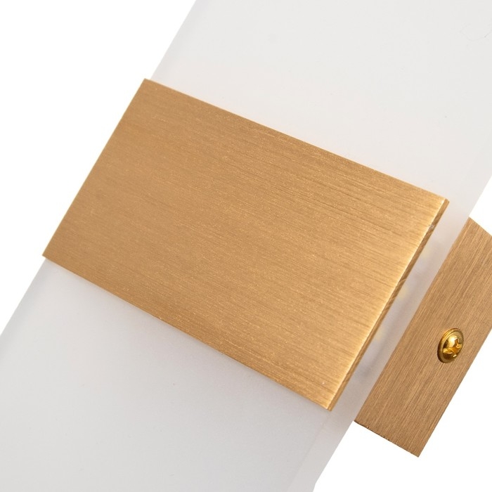 Бра 2505/1 LED 6Вт 4000К золото 10х27 см