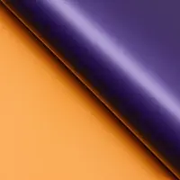 Пленка для цветов матовая, фиолетовый - оранжевый, 56&times;57 см